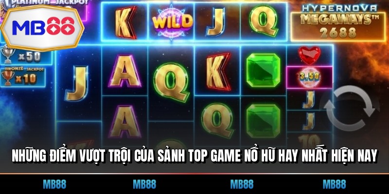 Những điểm vượt trội của sảnh top game nổ hũ hay nhất hiện nay