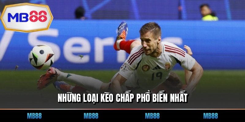 Những loại kèo chấp phổ biến nhất